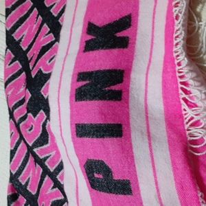 Pink Victoria's Secret Blanket/Shawl